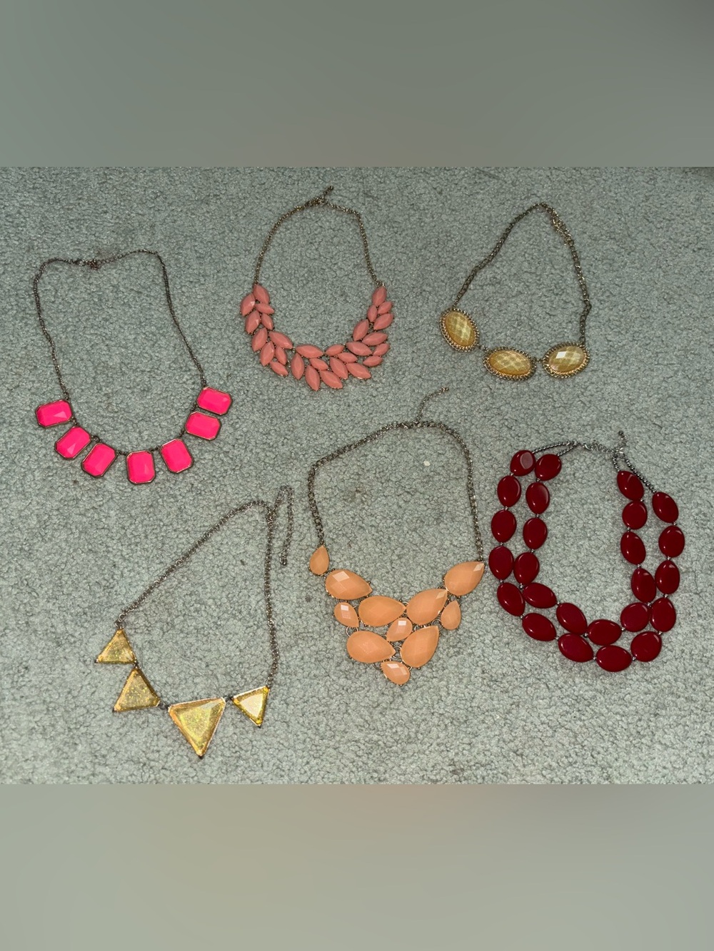 Statement necklaces
